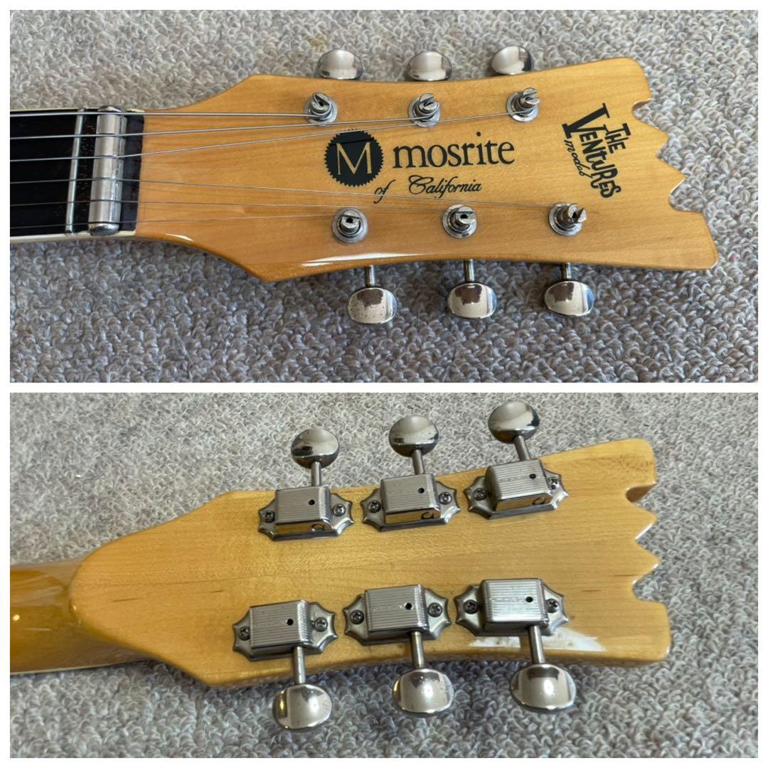 ■モズライト ベンチャーズモデル！訳アリ特価！国産黒雲製 演奏動画あり！