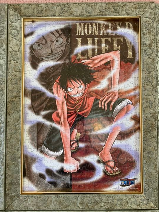 【完成品】アニメ、ワンピースパズル6点セット