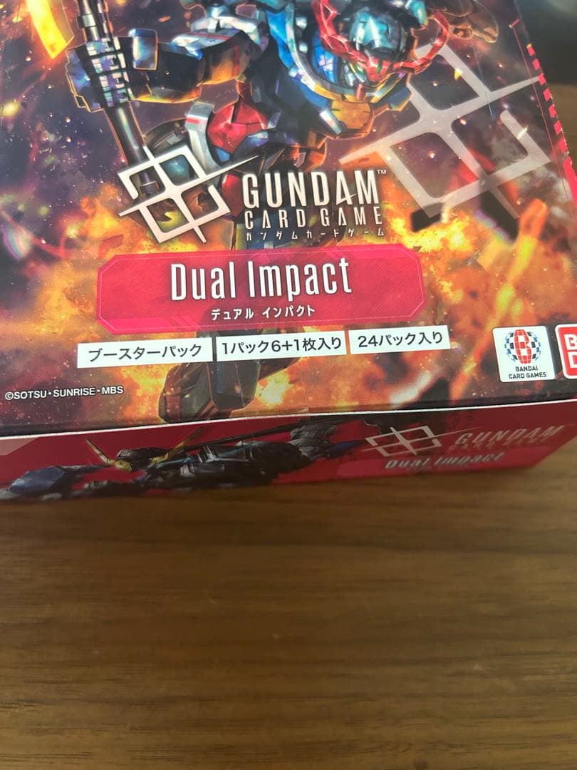 新品未開封テープ付き　ガンダムカードゲーム GD01 GD02