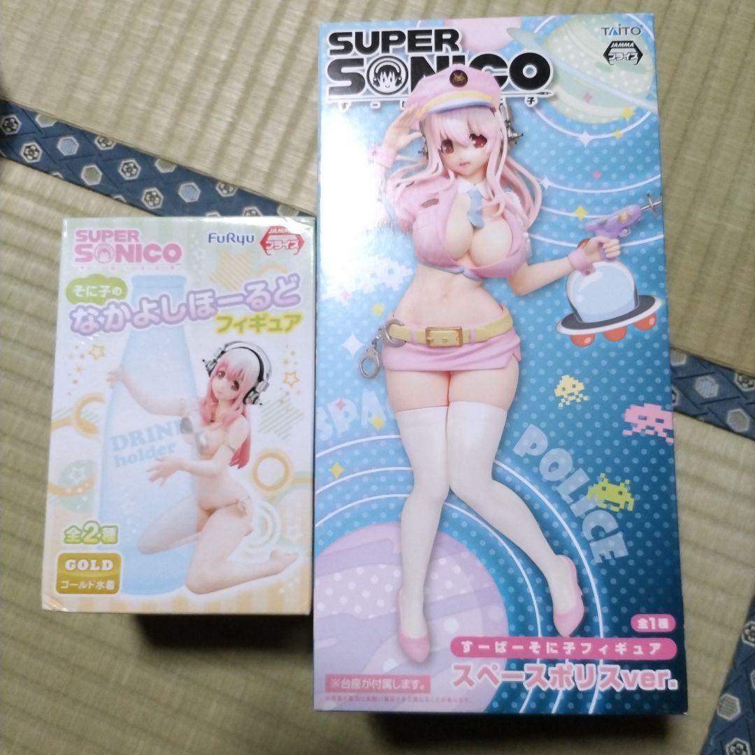 すーぱー そに子 スペース ポリス なかよしほーるど フィギュア 未開封 箱難有