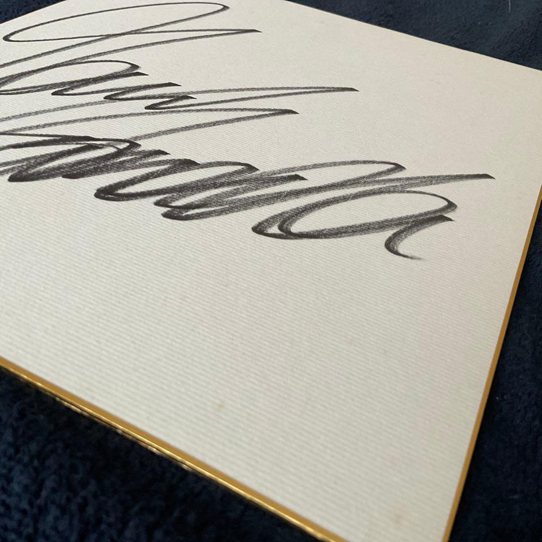 ミュージシャン　浜田麻里さん直筆サイン　本物