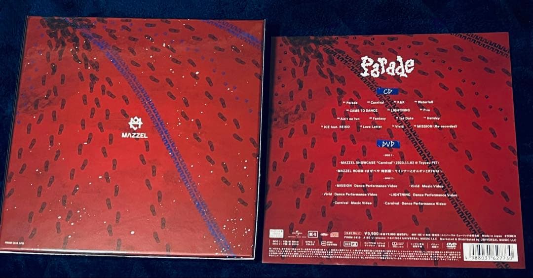 MAZZEL / Parade【 MUZEUM盤 】CD + 2 DVD