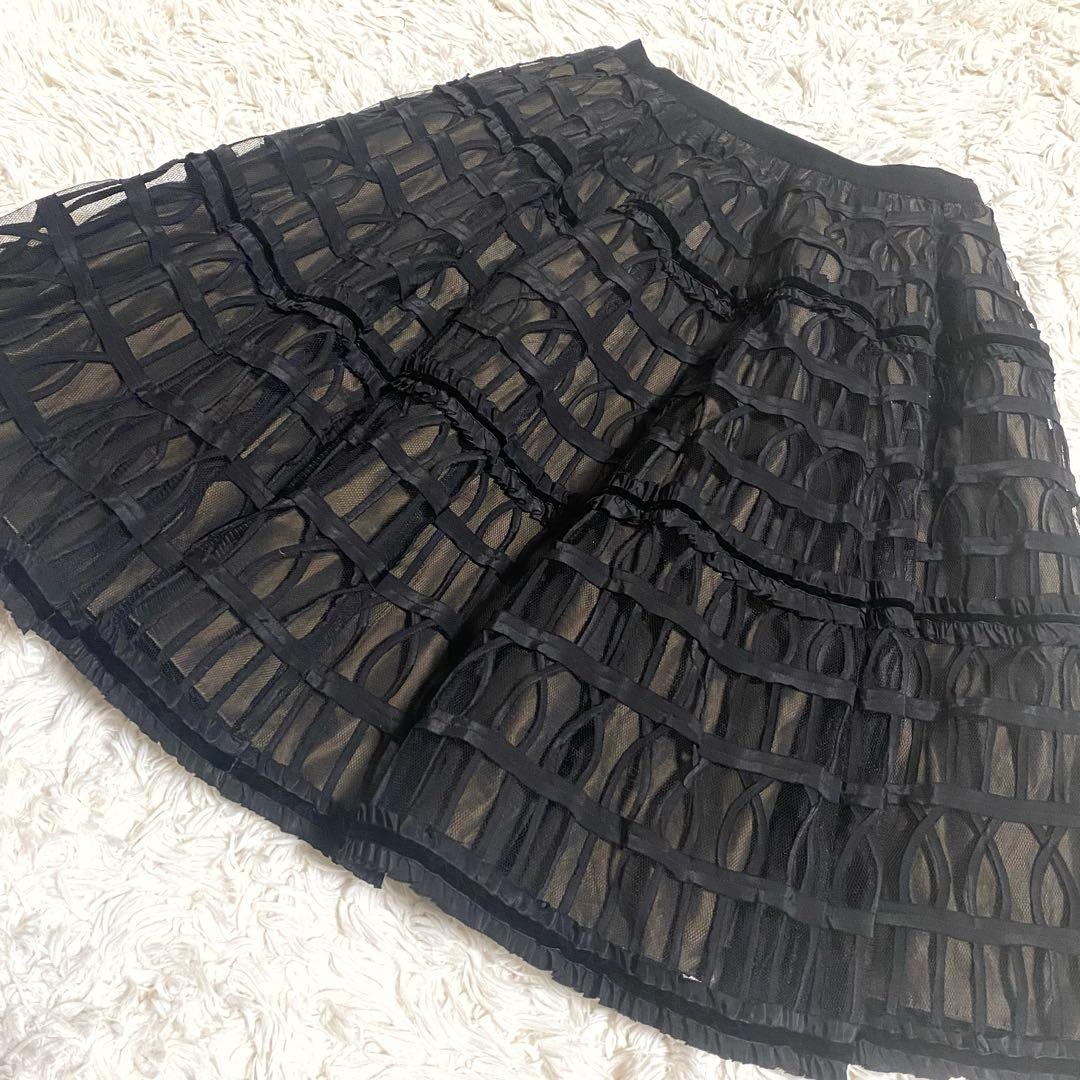 FOXEY \"Alhambra\" フォクシー アルハンブラ チュールスカート38