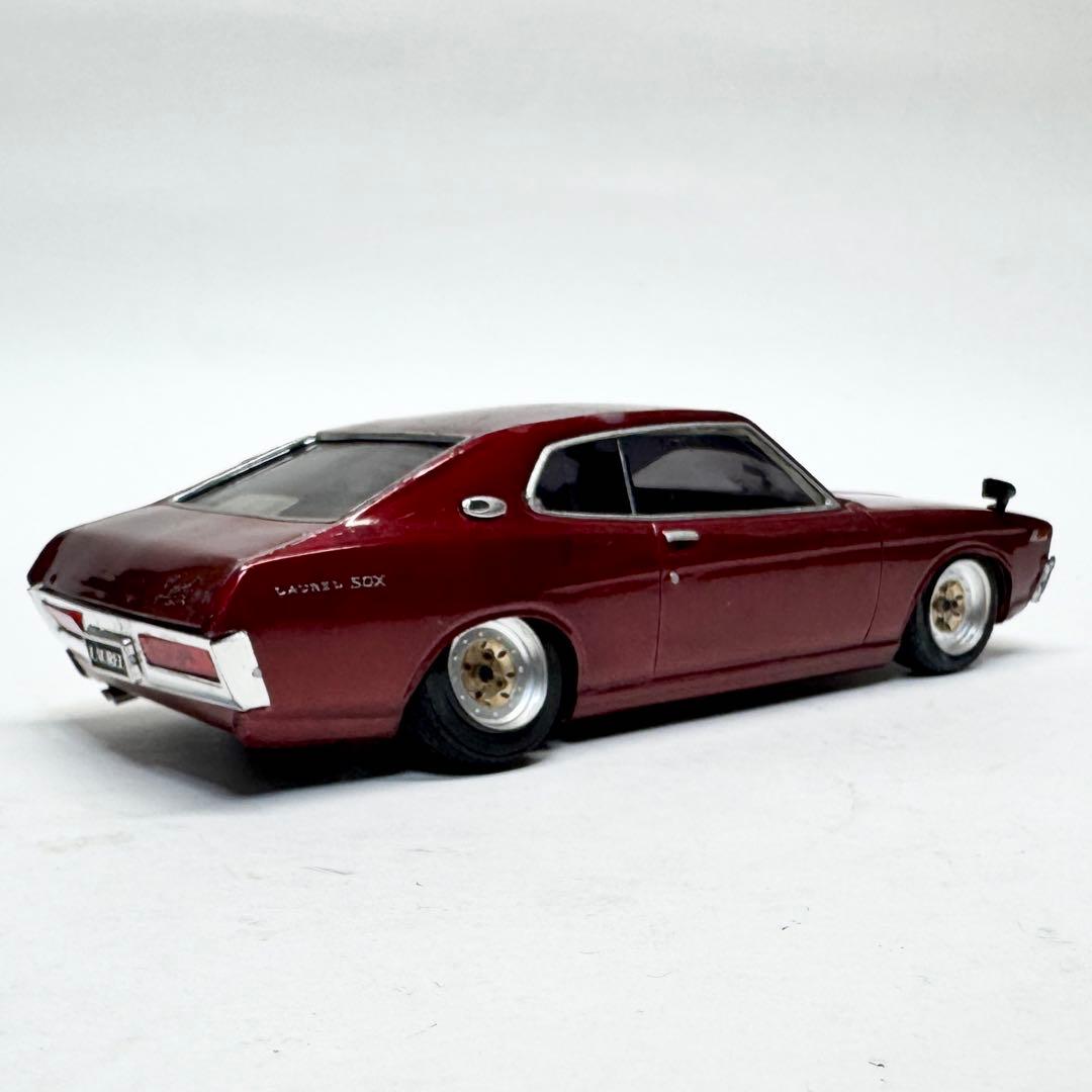 ミツワ 1/24？ 日産 ローレル c130 完成品