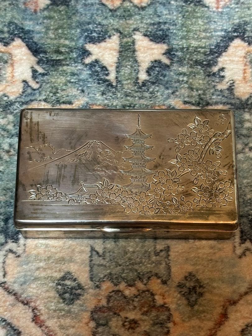 タバコケース　煙草入れ　銀製950