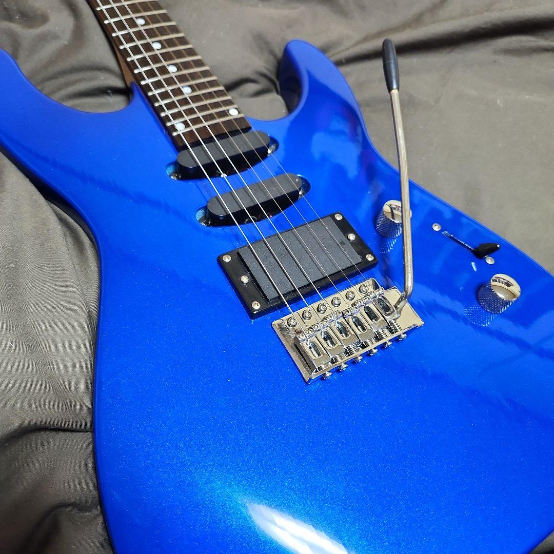 G.W最終セール！！24F メタリックブルー エレキギター