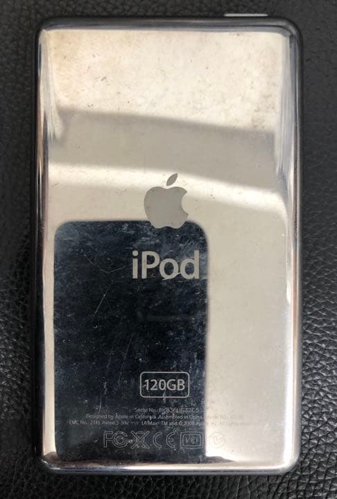 iPod classic シルバー 120GB ジャンク品