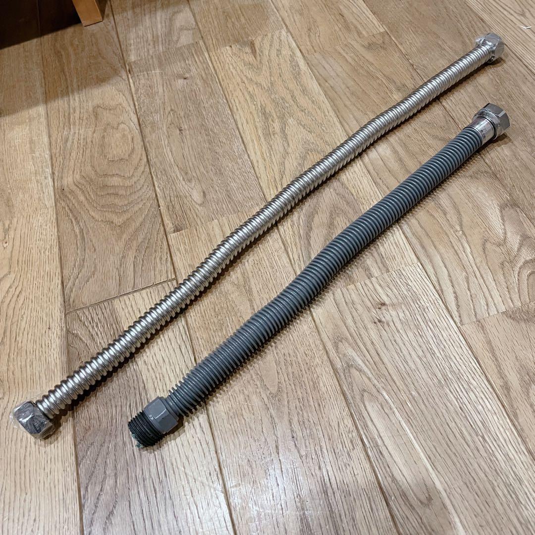 【美品】リンナイ 瞬間湯沸器 RUS-V51XTA 配管オプション付　都市ガス用