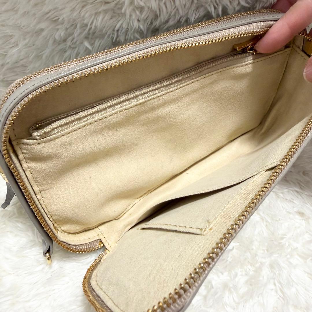 【ATAO アタオ】アミュレット・ケリー グレージュ 箱・付属品あり