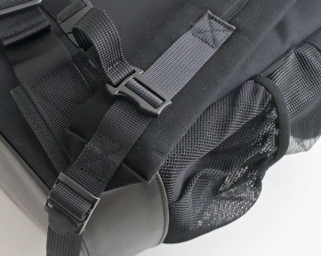 MEeinc ペットキャリーリュック　LサイズブラックOKAGO L 帆布と本革