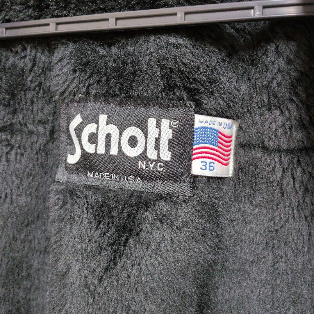 最終値下げショット　シングルライダース　黒　本革　サイズ 36