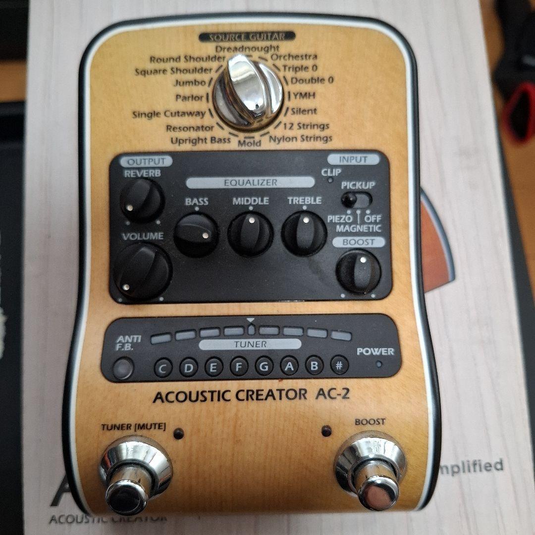 ZOOM AC-2 アコースティッククリエイター