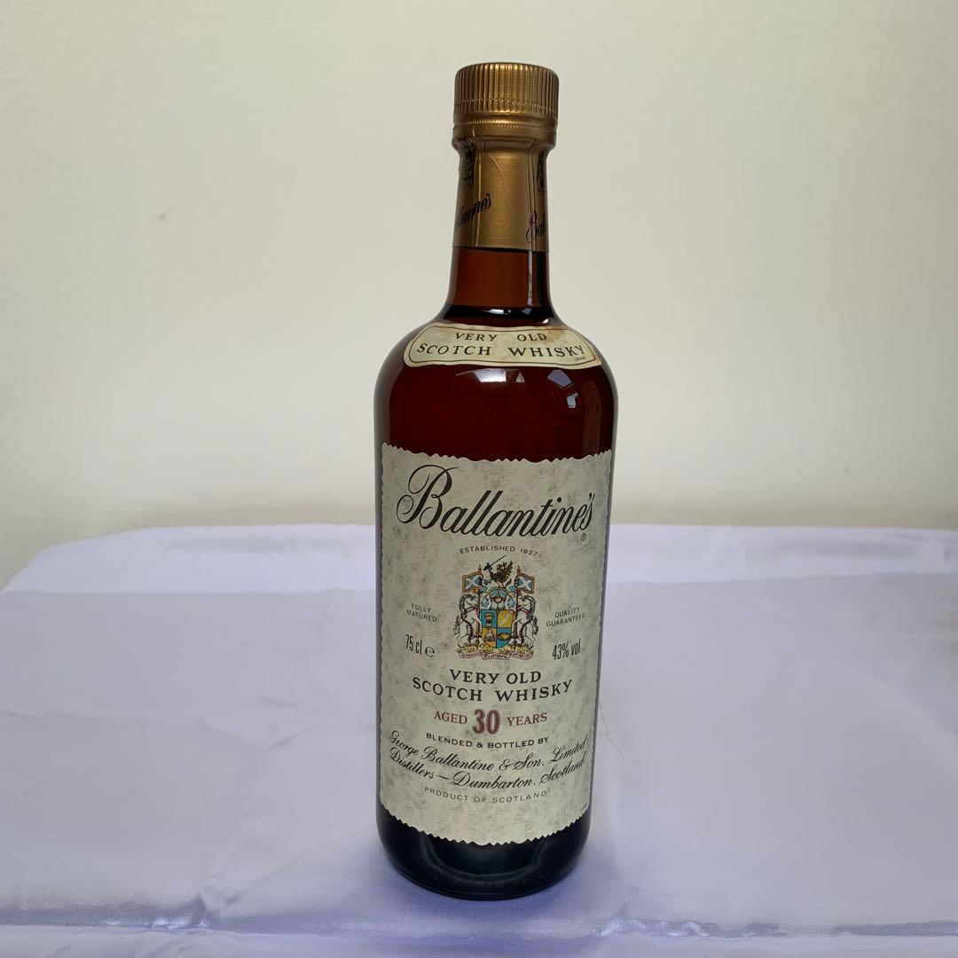 【未開栓希少】古酒　Ballantine's バランタイン30年 750ml箱付