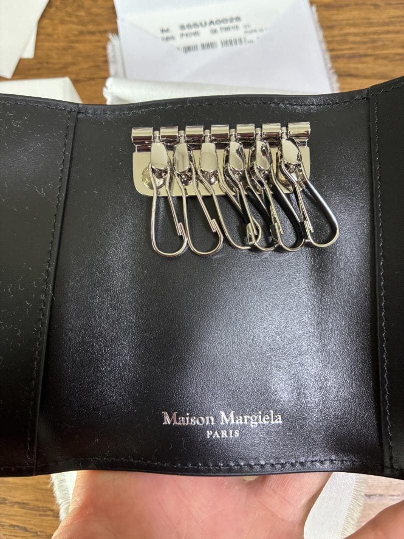 Maison Margielaキーケース ブラック(新品)箱付き
