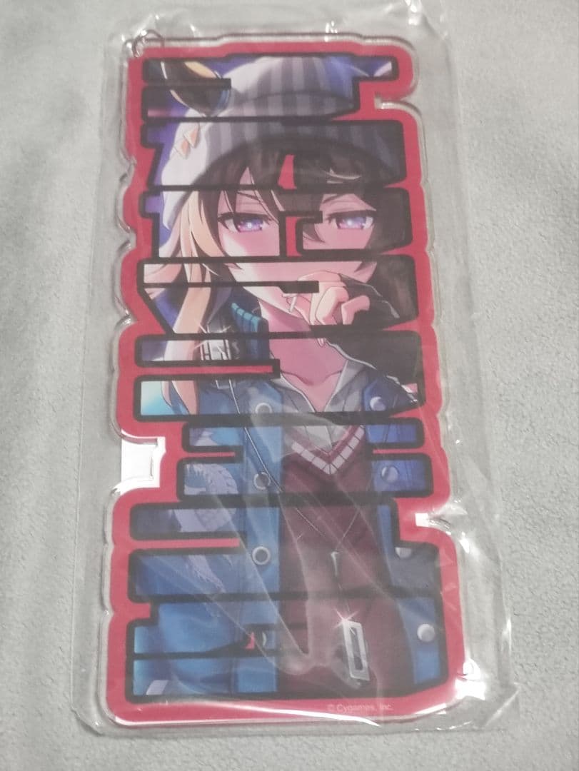 ウマ娘　ナカヤマフェスタ　ビッグアクリルプレートキーホルダー