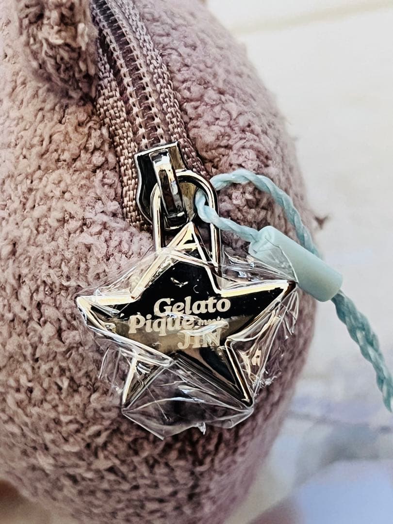 【新品未使用】ジェラピケ BTS JIN'S BEAR POUCH CHARM