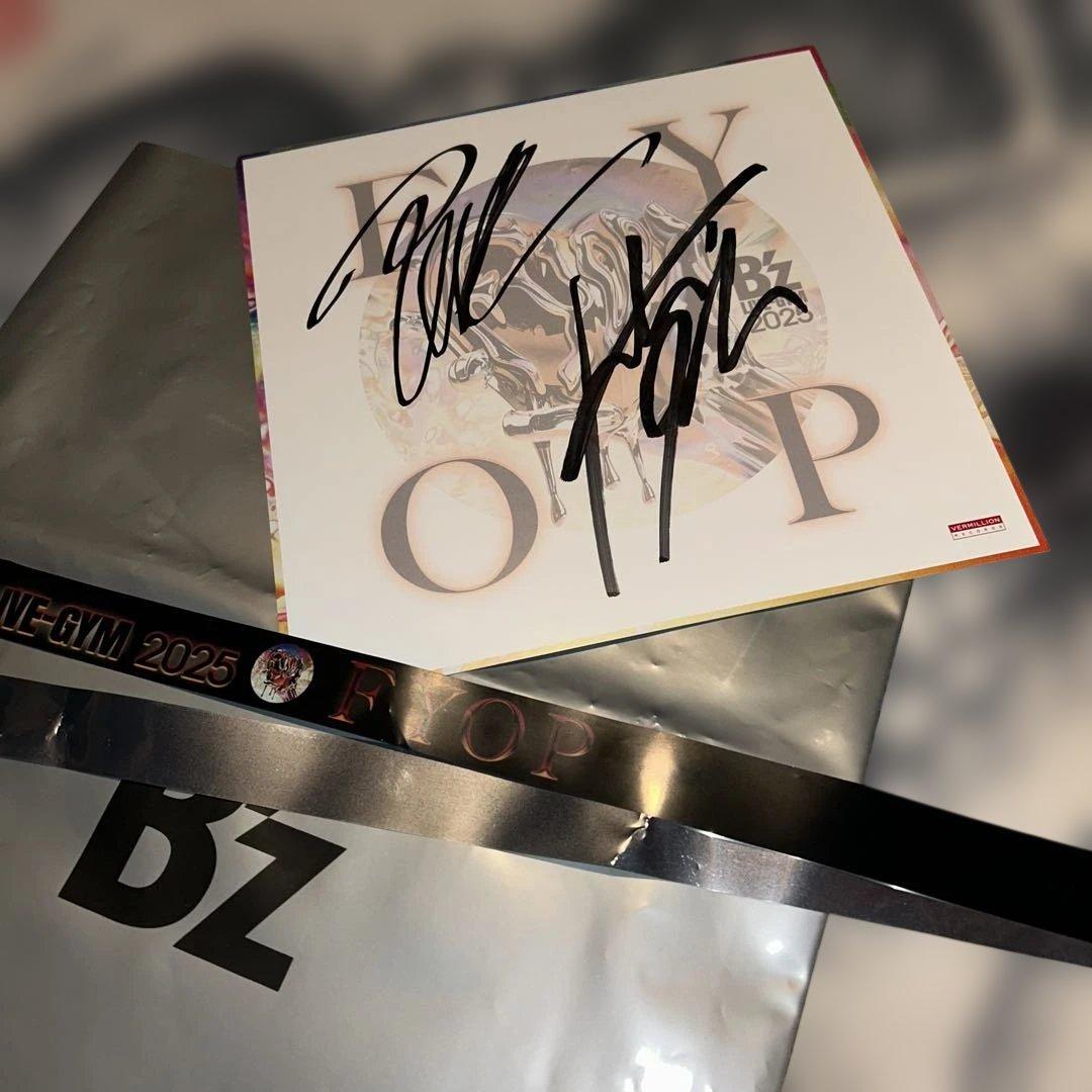 FYOP & BZ LIVE-GYM 2025 サイン色紙