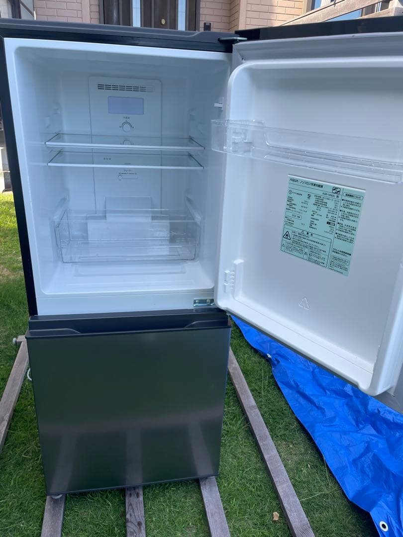 AQUA ノンフロン冷却冷蔵庫 AQR-14N(S)