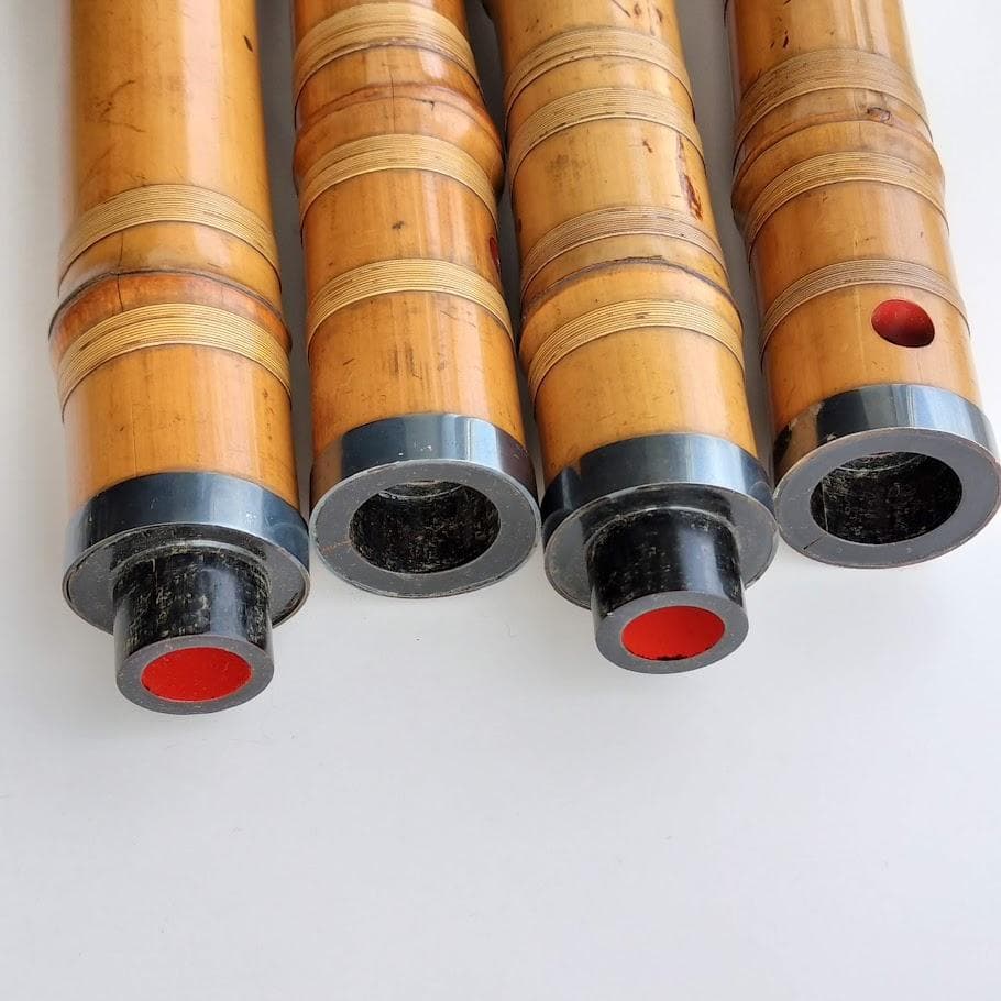 尺八　精華　2点　49cm　54cm　難あり