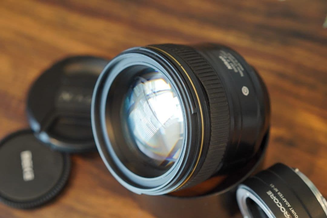 レンズ(単焦点) Nikon 85 mm f1.4 nano