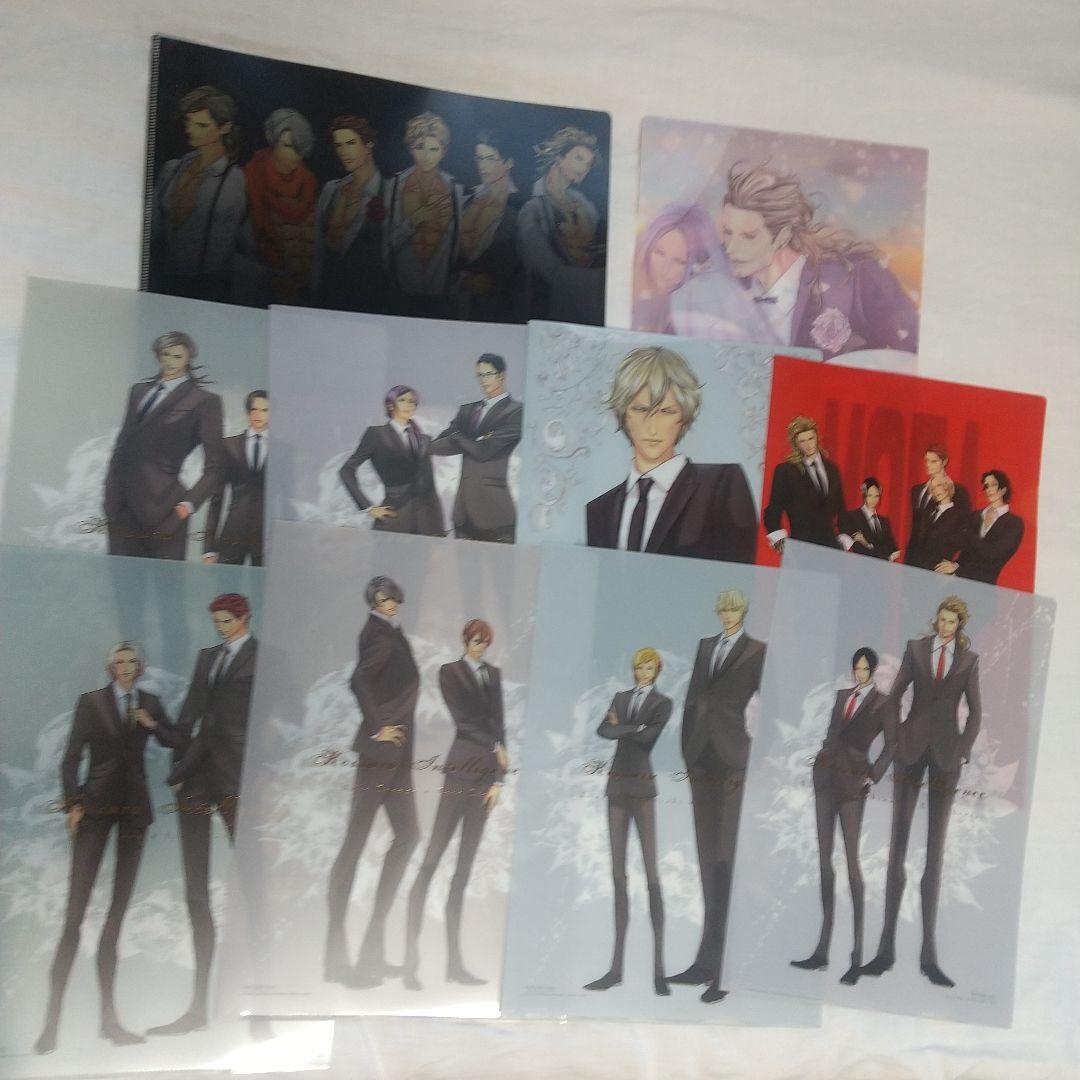 丹下道『恋するインテリジェンス』クリアファイル10枚セット