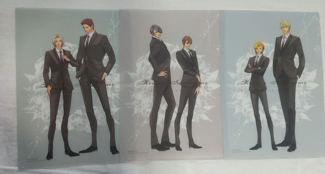 丹下道『恋するインテリジェンス』クリアファイル10枚セット