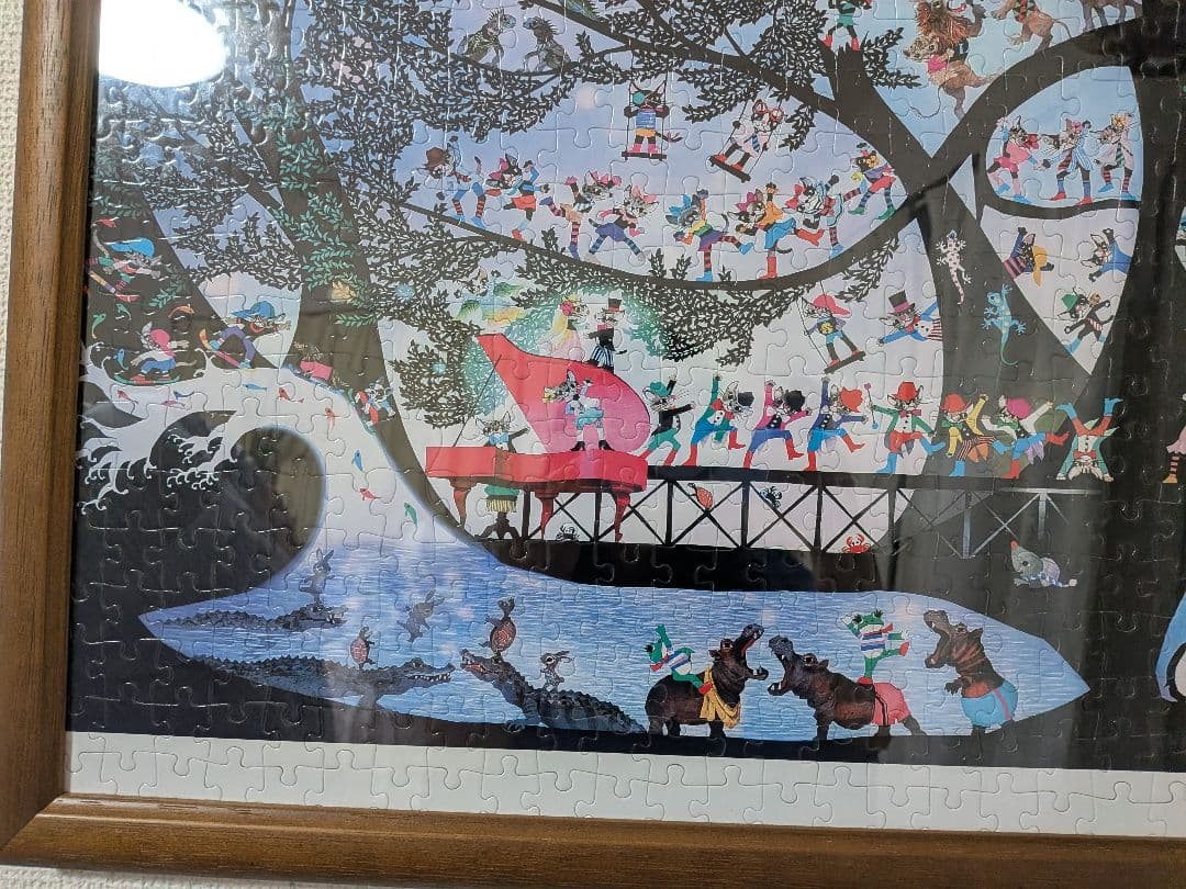 ジグソーパズル 藤城清治 生きるよろこび2011 1000ピース