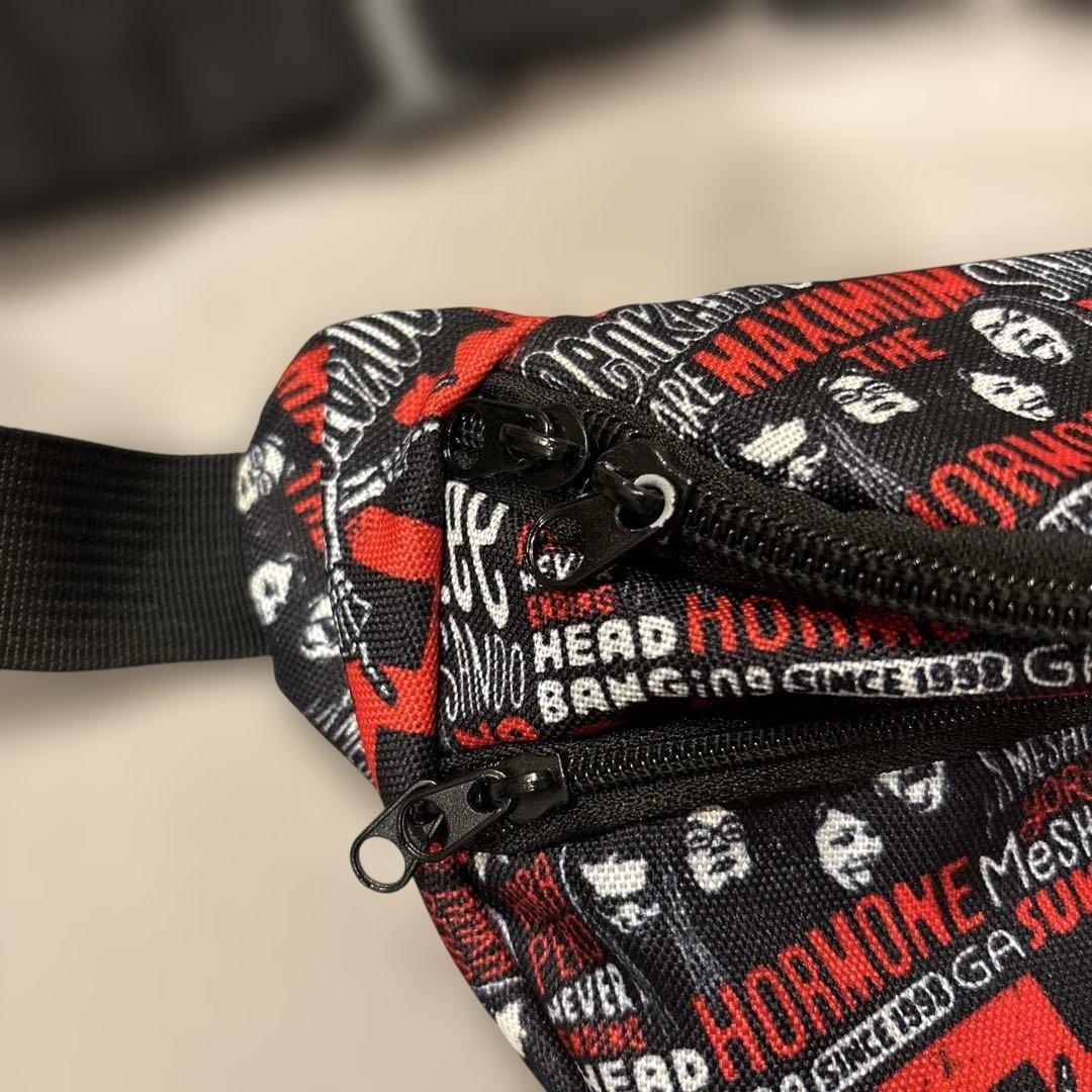 【値下げ】マキシマムザホルモン　ウエストバッグ グラフィックプリント