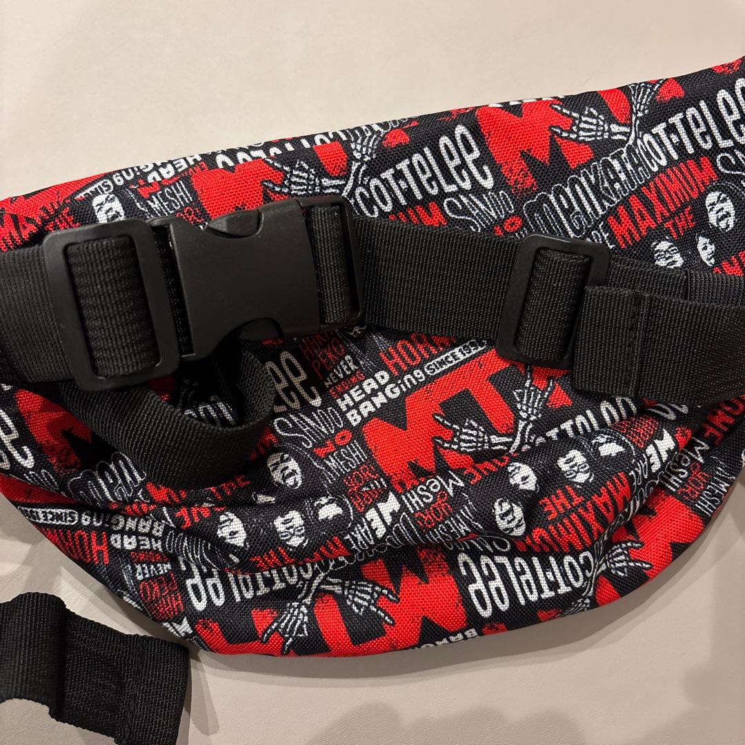 【値下げ】マキシマムザホルモン　ウエストバッグ グラフィックプリント