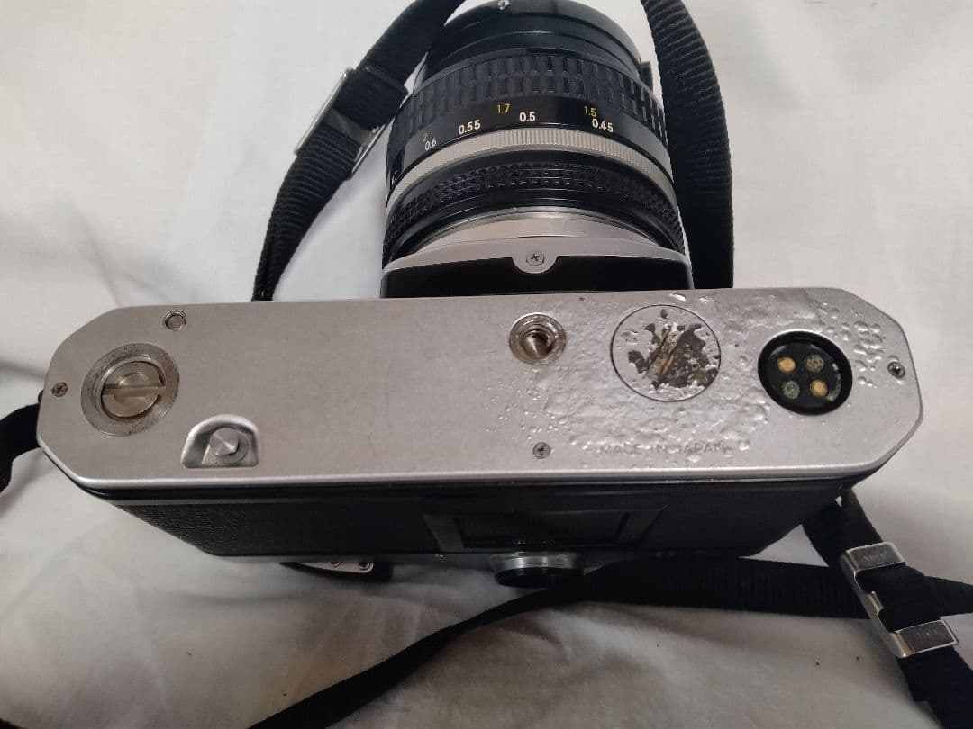 Nikon 一眼レフカメラFE 50mm レンズ　35mm広角レンズ付き