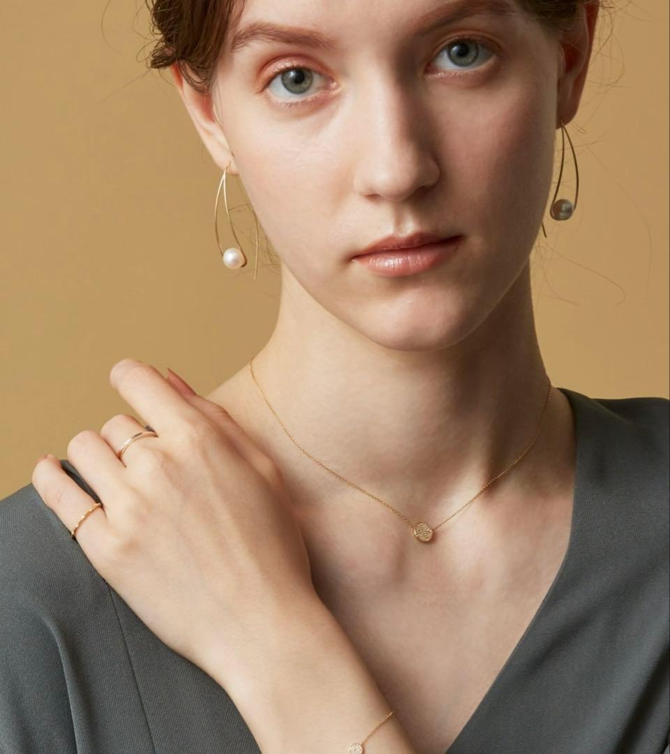 agete k18 ダイヤモンドピンキーリング