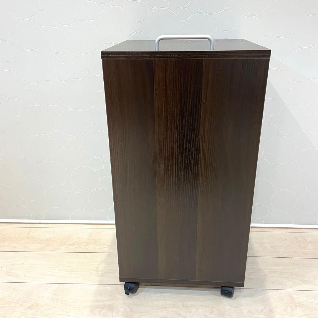 【美品】ETBELLA 折りたたみ ネイルテーブル キャスター付 ワゴンデスク