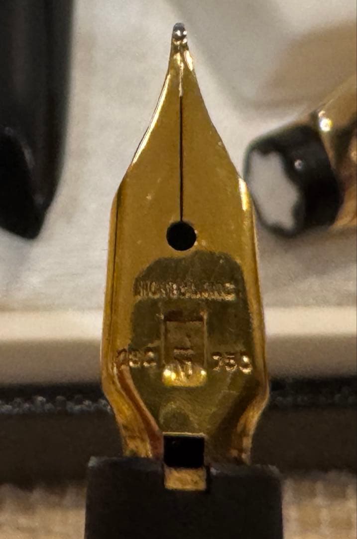 【極美品】モンブラン No72 万年筆 ブラック 激レア