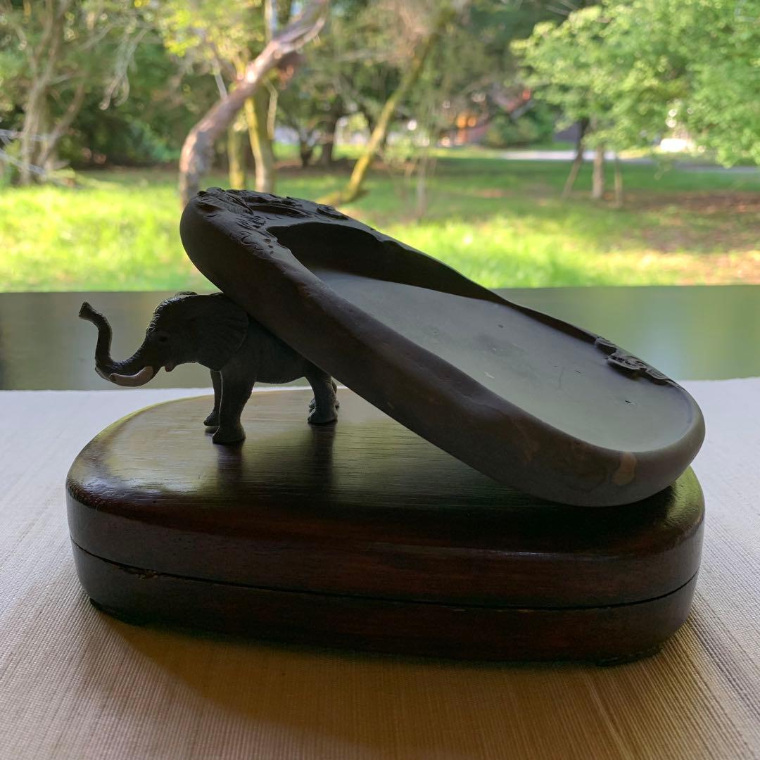 風格のある端渓硯(*⁰▿⁰*)