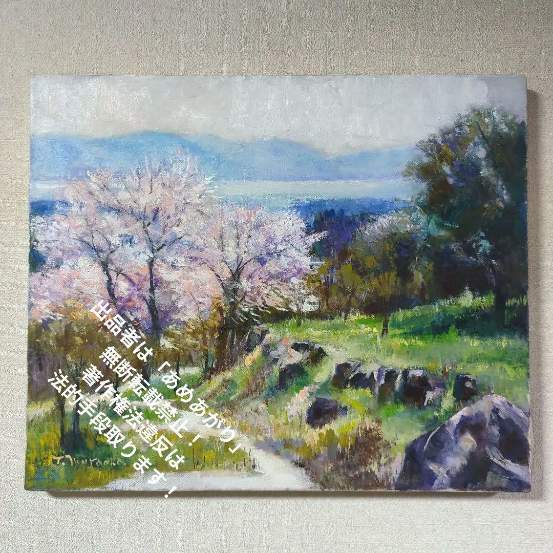 F8号油彩画（額縁なし)No.65