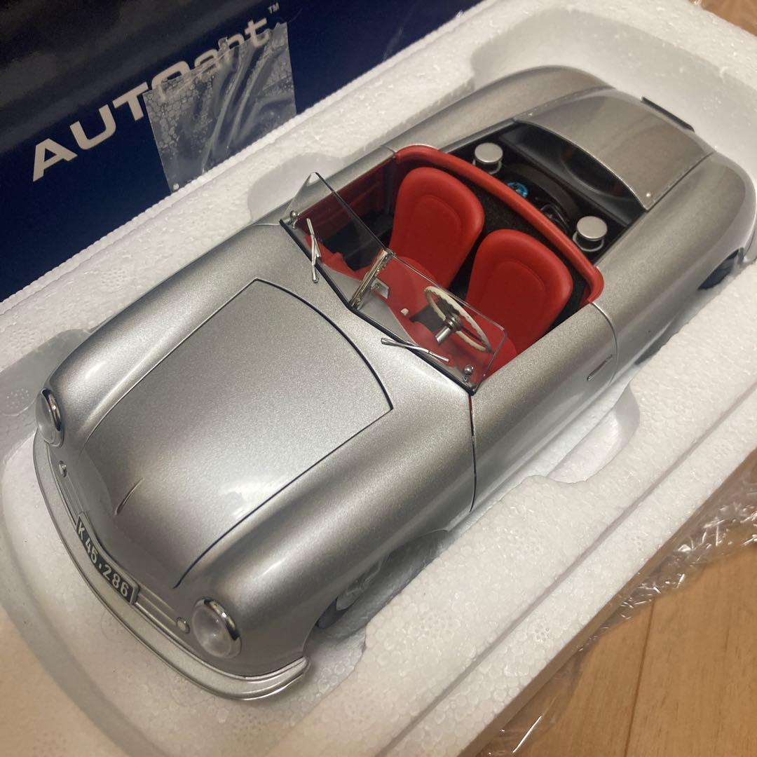 オートアート ポルシェ356NR1 シルバー　1948