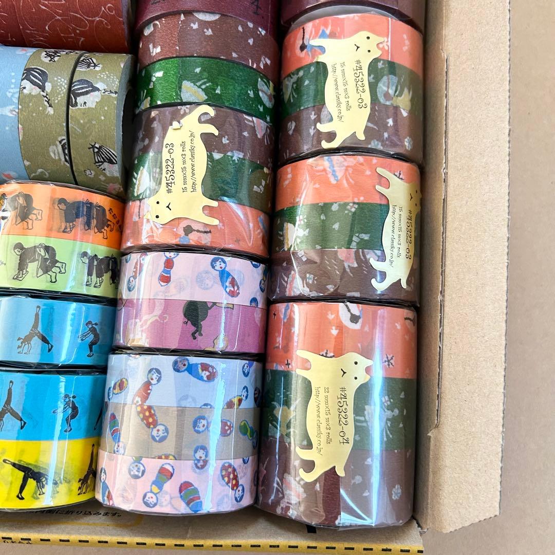 【80個】倉敷意匠 マスキングテープ（井上陽子、関美穂子 他）