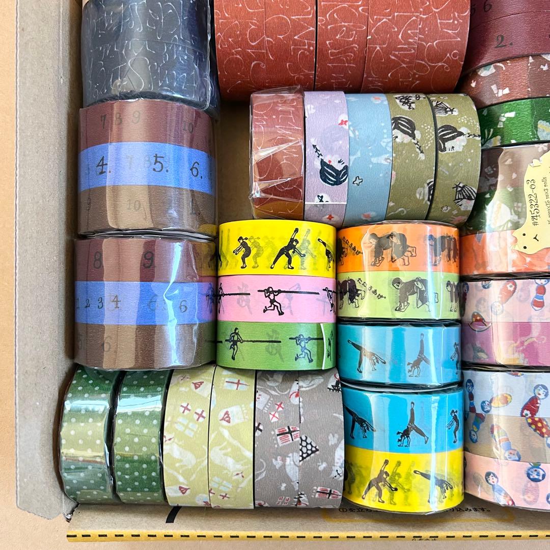 【80個】倉敷意匠 マスキングテープ（井上陽子、関美穂子 他）