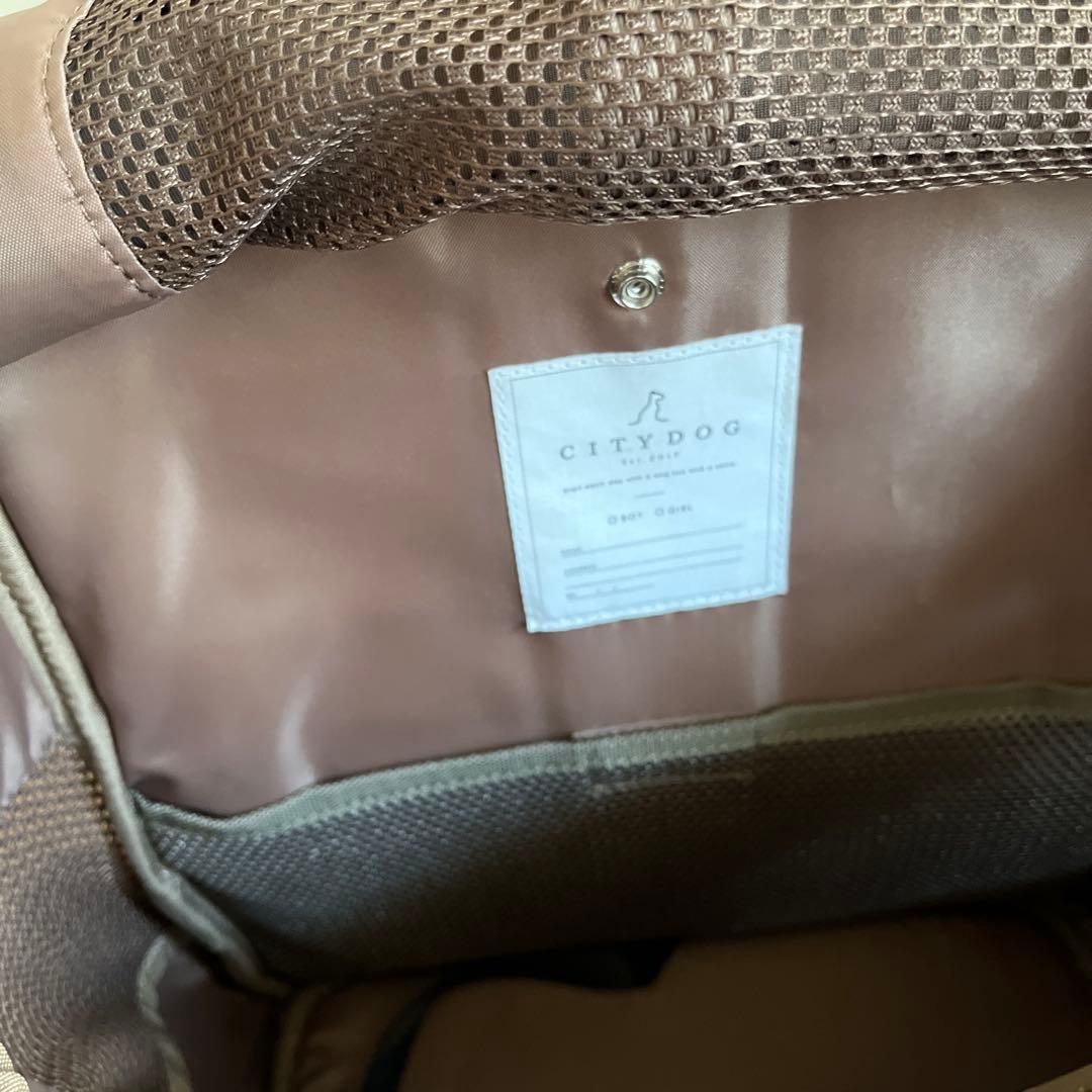 CITYDOG ネオプレーンバックパックキャリ　モカ　R