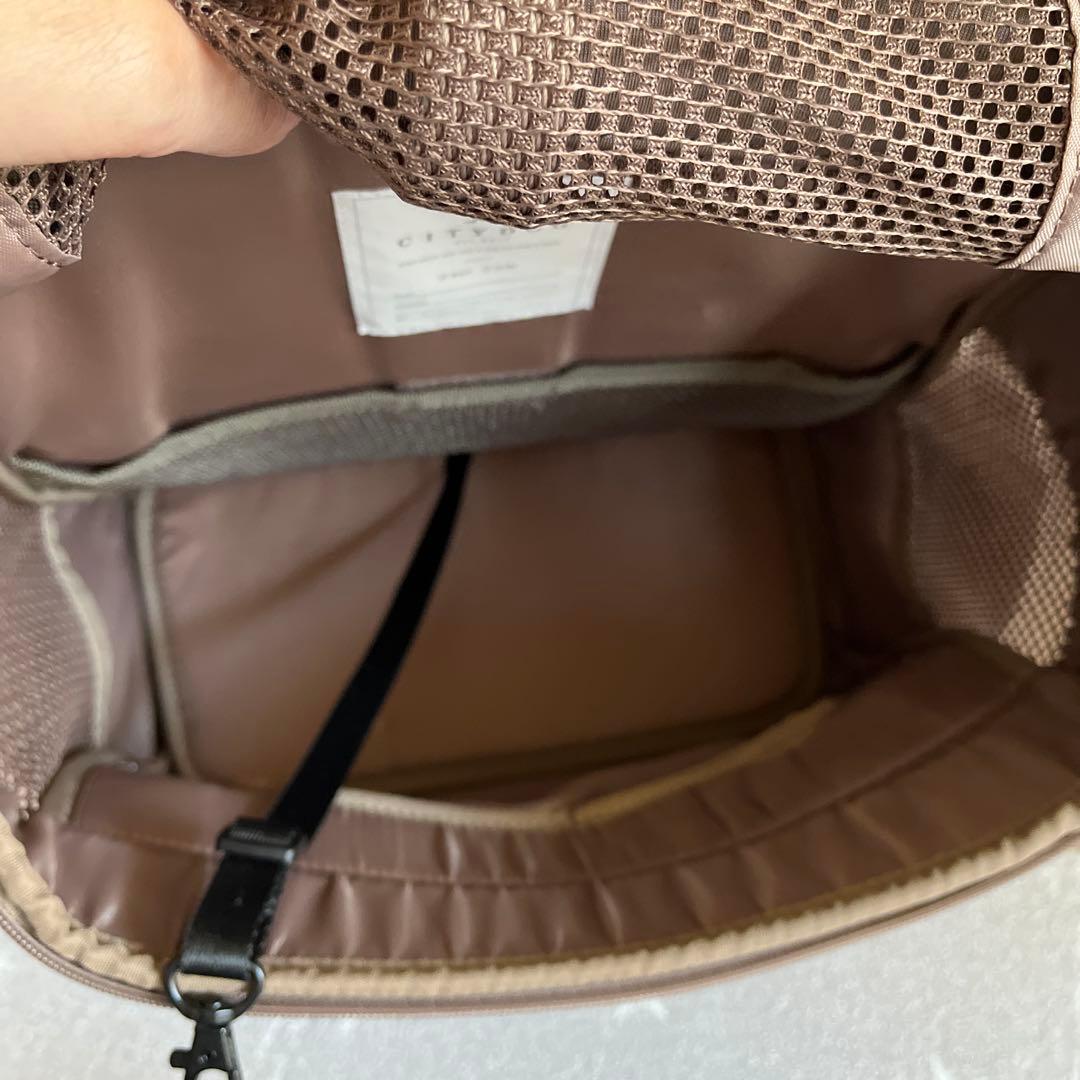 CITYDOG ネオプレーンバックパックキャリ　モカ　R