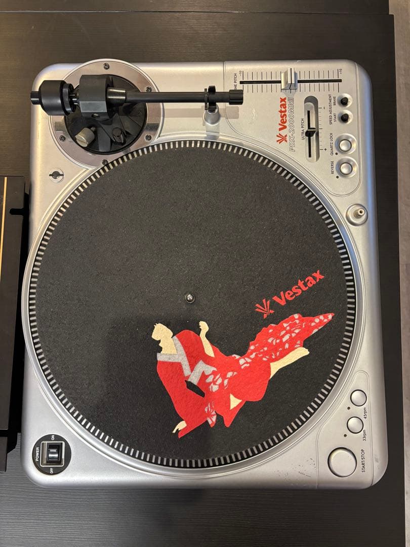 Vestax ターンテーブル 2台セット ミキサー付き