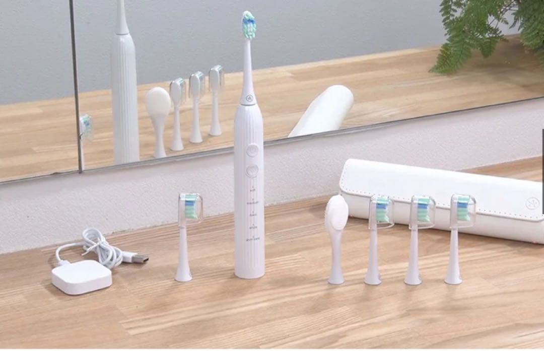 超音波電動歯ブラシ　Shine Pure