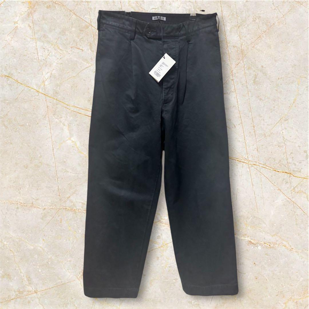 パンツ 25aw AURALEE PRODUCT DYED FINX CHINO 3