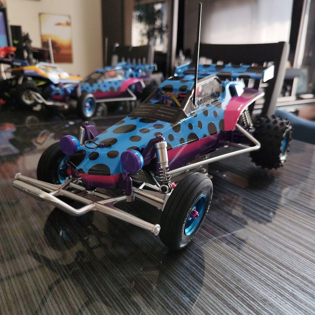 タミヤ 1/10 ホーネットJUNWATANABE OP多数　メカ付き