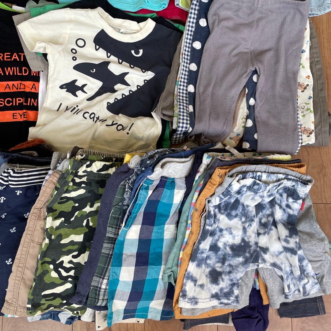 90センチ　夏物　男児　195点セット　まとめ売り