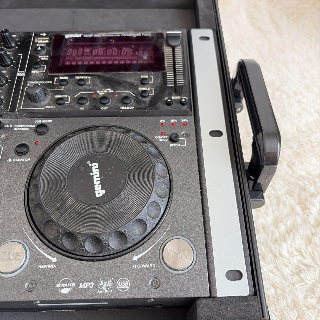 希少　GEMINI CDMP-6000 ジェミニ ターンテーブル　ハードケース付
