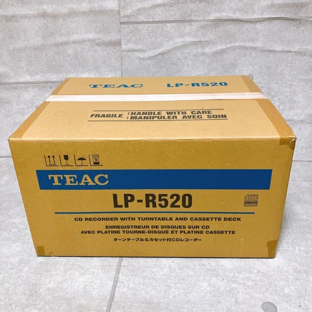 【未使用品】TEAC LP-R520 カセットプレーヤー付 CDレコーダー