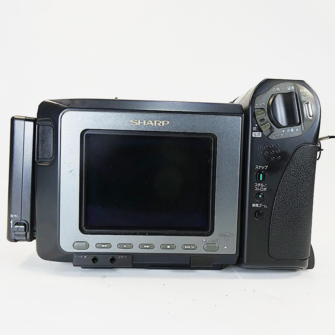 動動作良好 ビデオHi8 シャープ VL-HL50 8ミリビデオカメラDVD化に