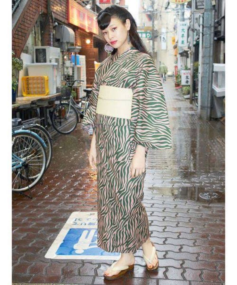 jouetie 浴衣　ゼブラ