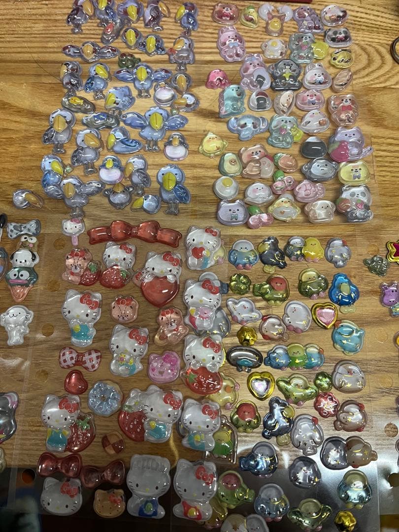 ボンボンシール硬いサンリオハシビロコウ他おまけ付き最後ページ